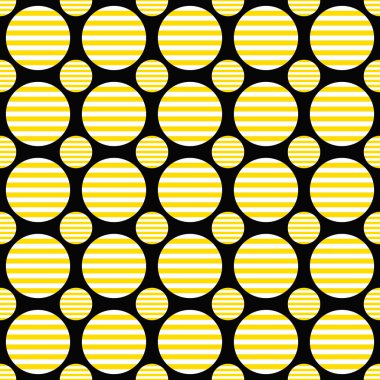 Soyut yineleme deseni - vektör daire arka planı