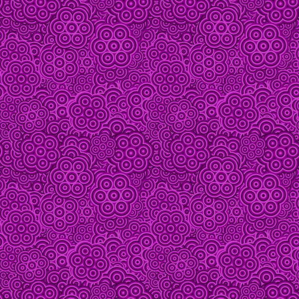 Fond d'écran fleur géométrique sans couture violet - motif de fond vectoriel floral — Image vectorielle