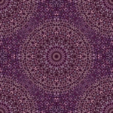 Kusursuz çiçekli mandala bahçe desenli arka plan tasarımı