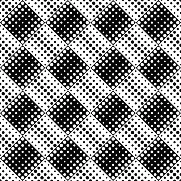 Geometrische Schwarz-Weiß-abstrakte Kreis-Muster Hintergrund — Stockvektor