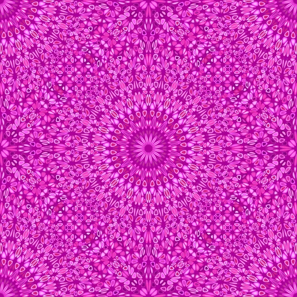 Geometrisk abstrakt boheme mandala blomst mønster baggrund kunst Stock-illustration