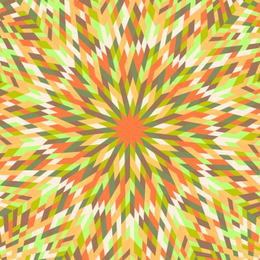 Geometrik soyut yuvarlak fayans mozaik desen arkaplanı