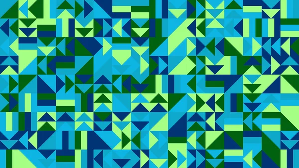 Färgglad abstrakt geometriskt mosaikmönster webbplats bakgrund — Stock vektor