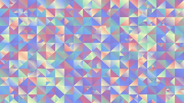 Multicolored polygonal geometrical triangle mosaic desktop background — Stock Vector