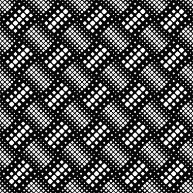 Dikişsiz siyah ve beyaz kare desen arka plan tasarımı