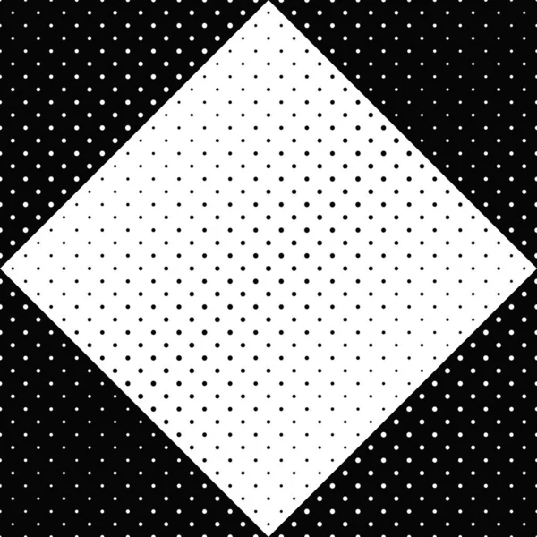 Svart och vit sömlös geometrisk cirkel mönster bakgrund design — Stock vektor