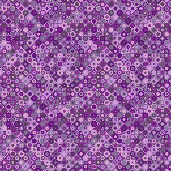 Coloré sans couture cercle abstrait mosaïque motif fond — Image vectorielle