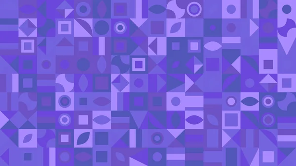 Colorido caótico mosaico geométrico padrão de fundo desktop —  Vetores de Stock