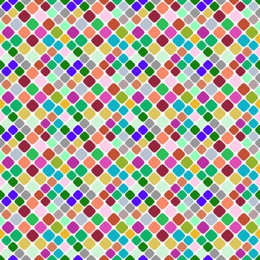 Soyut dikişsiz geometrik kare desen arka plan tasarımı