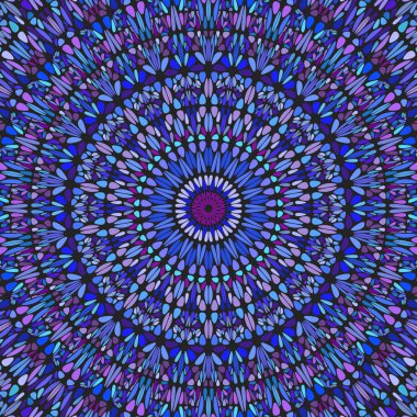 Doğulu psikedelik soyut çiçekli süs arkaplanı