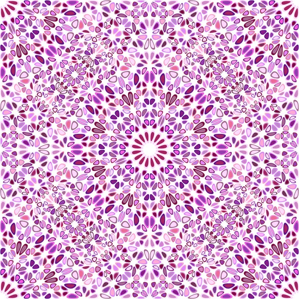 Απρόσκοπτη μποέμικο floral mandala μοτίβο σχέδιο φόντου — Διανυσματικό Αρχείο