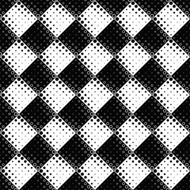 Geometrik siyah ve beyaz Dikişsiz daire desen arka plan