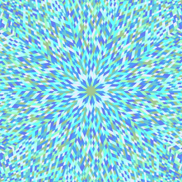Geometrical dynamic hypnotic circular burst pattern background design — 스톡 벡터