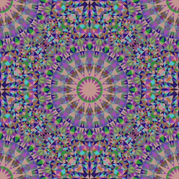 Bohemian seamless mandala ornament pattern background art Stock Illustration