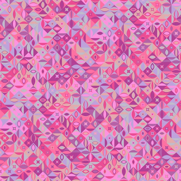 Abstrakte nahtlose diagonale Mosaik Muster Hintergrunddesign — Stockvektor