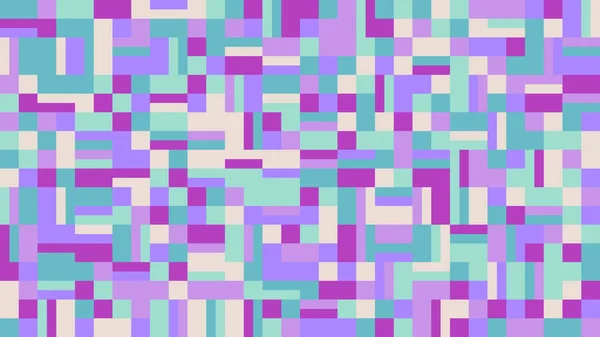 Colorido aleatório caótico geométrico mosaico fundo padrão —  Vetores de Stock