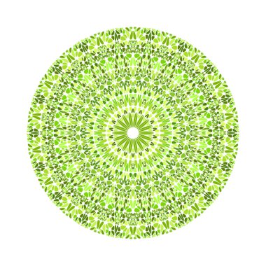 Dairesel yuvarlak geometrik soyut çakıl desenli mandala