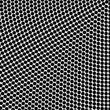 Geometrik nokta desen arka plan - soyut vektör grafik tasarımı