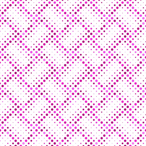 Geometrical dot pattern background design - deep pink vector graphic — Stock Vector
