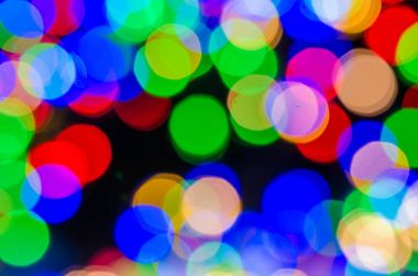Güzel renkli bokeh