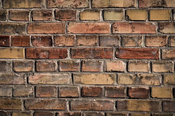 Background Old Vintage Brick Wall — Stock Photo, Image