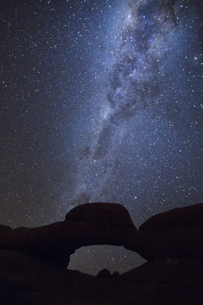 Vía Láctea hermosa — Foto de Stock