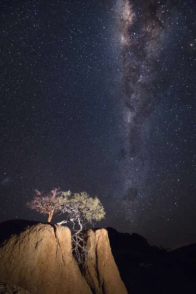 Vackra Vintergatan — Stockfoto