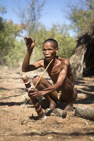 Розміщення Himba man — стокове фото