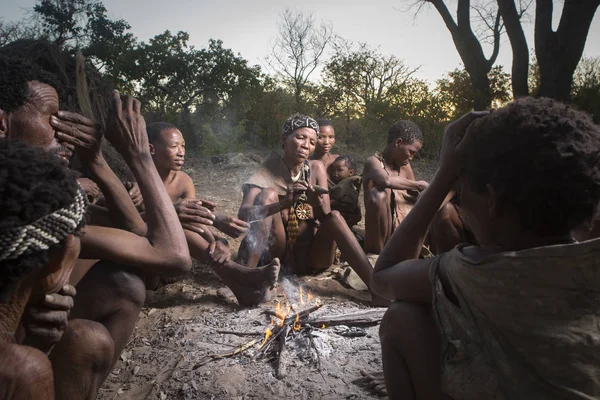 Сбор африканской группы людей — стоковое фото
