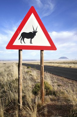 Yol işaret Milli Parkı içinde
