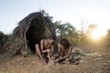 San yangın Başlarken Bushmen