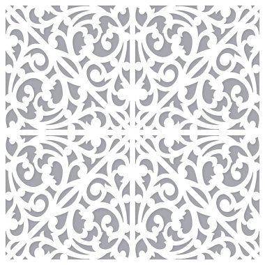 Dikişsiz desen süsleme süslemeleri 