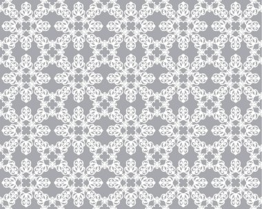 Arabesk. Vintage soyut çiçek seamless modeli.