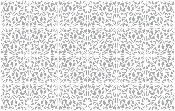 Arabesque. Vintage abstract floral seamless pattern. — Stock Vector
