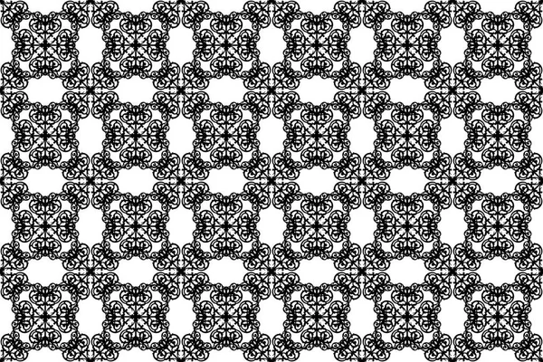 Arabesque. Vintage abstract floral seamless pattern. — Stock Vector