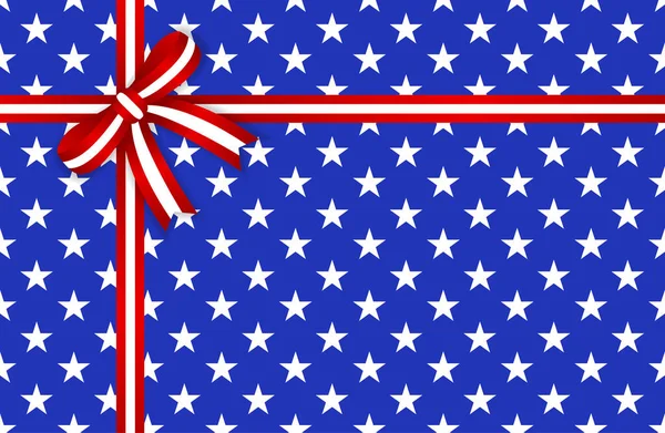 Amérique étoile motif abstrait sans couture . — Image vectorielle