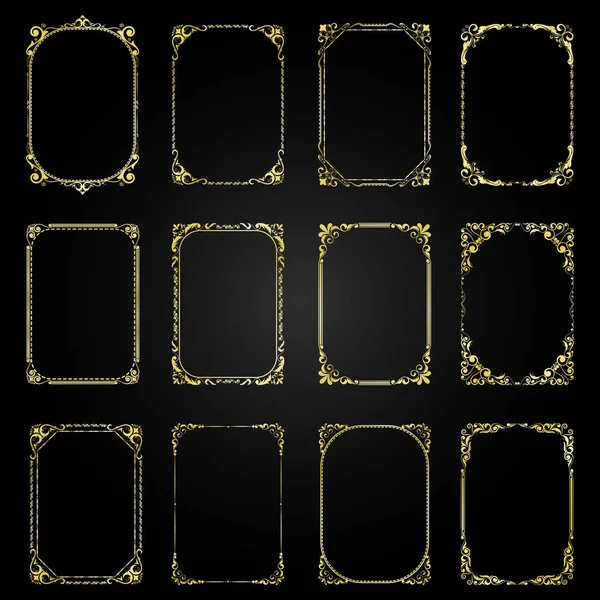 Altın antika çerçeve