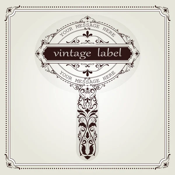 Étiquettes vintage — Image vectorielle