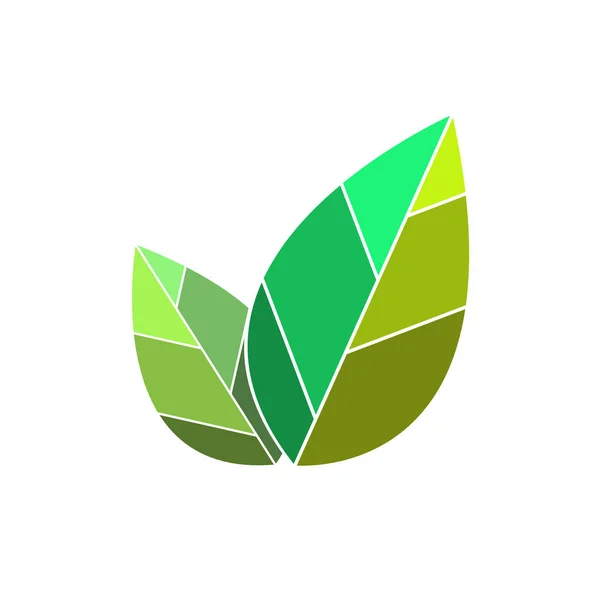 Icono de hoja — Vector de stock