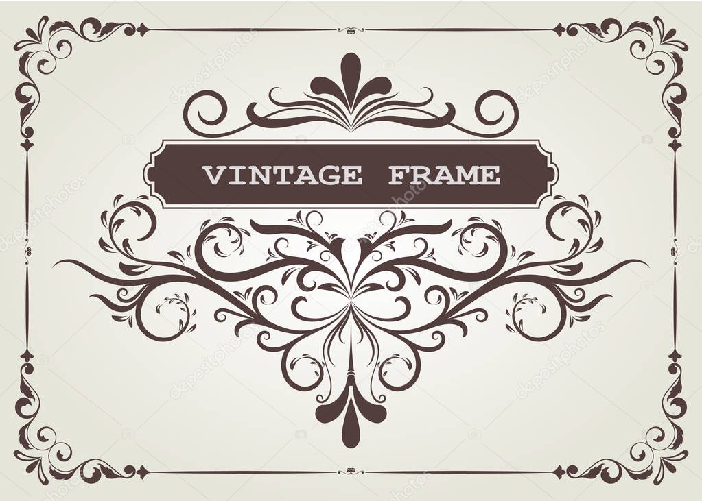 vintage frame 