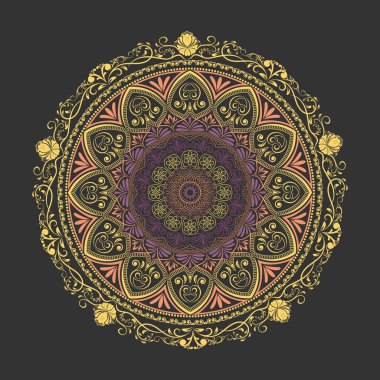 Mandala 'nın dairesel şekli