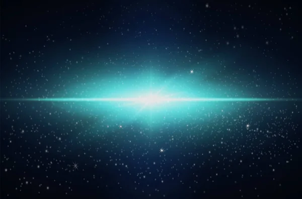 Φόντο Γαλαξία Έκρηξη Αφηρημένη Διανυσματική — Διανυσματικό Αρχείο