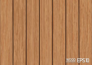 Ahşap doku arka planı. Retro vintage ahşap paneller, vektör çizimi