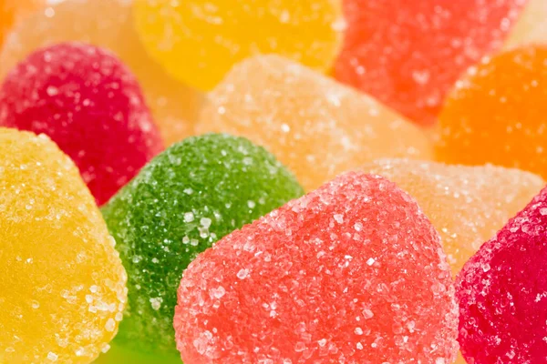 Colorful Marmalade Sprinkled Sugar Grains — Stock Photo, Image