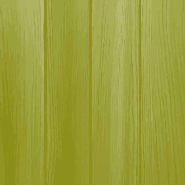 Texture verte en bois, fond vide — Image vectorielle
