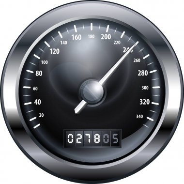 speedometr iconblack ve beyaz