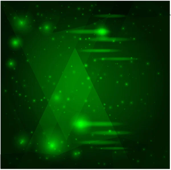 Espacio vectorial ilustración en verde — Archivo Imágenes Vectoriales