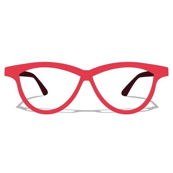 Hermosas gafas de moda. Vector — Vector de stock