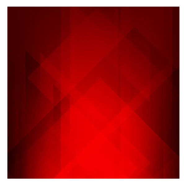 Illustration polygonale rouge foncé, composée de triangles . — Image vectorielle