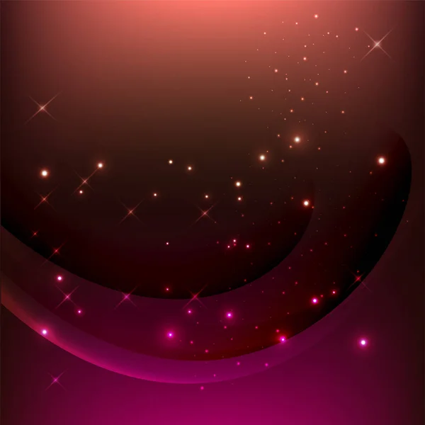 Glowing Pink Lines - Vector Background. background web design, business. — ストックベクタ